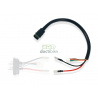 Câble de décharge pour batterie Brose (Eukutec ou Rosenberger) 360 mm