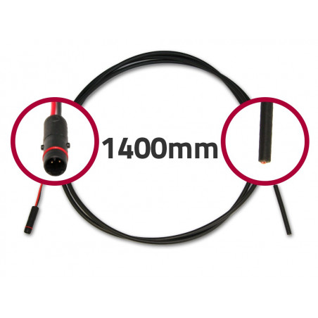 Câble Brose pour feu arrière sans PVC 1400 mm