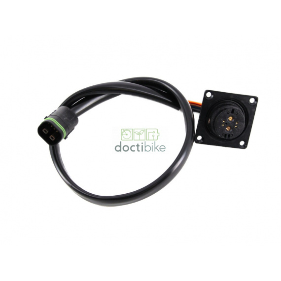 Entladekabel für Brose Rosenberger Akku mit Wecker 460 mm