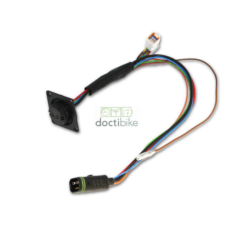 Câble de décharge pour batterie Brose Rosenberger Supercore (Droit) avec réveil 350 mm