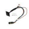 Câble de décharge pour batterie Brose Rosenberger Supercore (Droit) avec réveil 350 mm