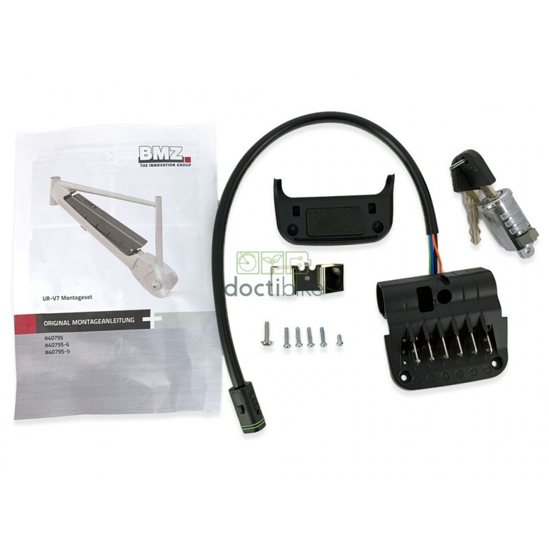 Kit de montage pour batterie UR-V7 sans Nuvinci Noir