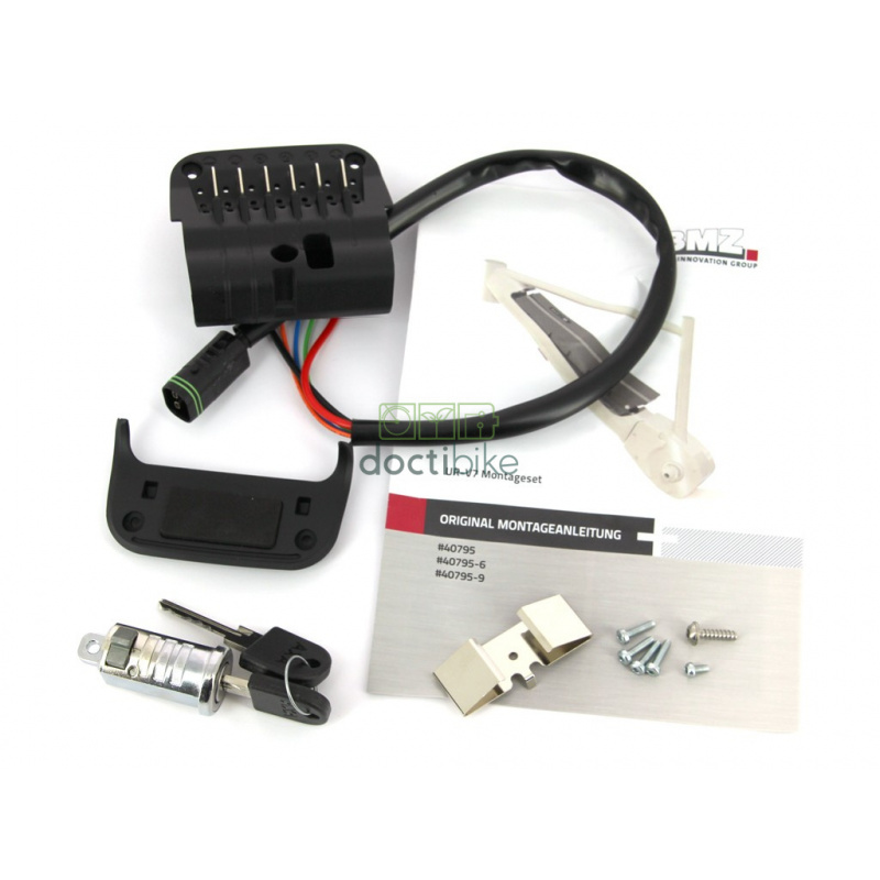 UR-V7 Akku-Montagesatz ohne Nuvinci Schwarz