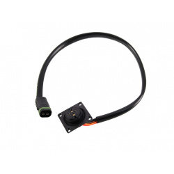 Discharge cable for Rosenberger Brose battery without alarm clock 460 mm Discharge cable for Rosenberger Brose battery without alarm clock 460 mm