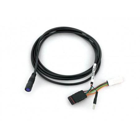 Cable for Rotwild display with Higo connector with Connect C + alarm sensor 1960 mm