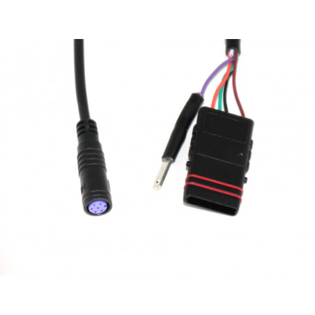 Cable para pantalla con conector Higo con sensor de alarma de 1300 mm