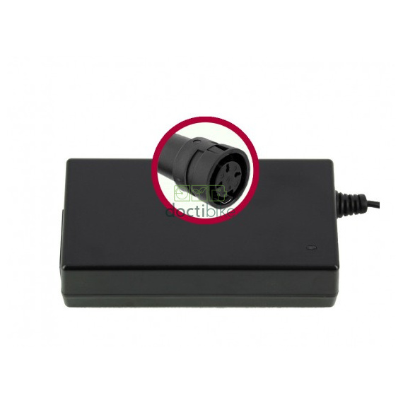 Cargador Heinzmann Li-Ion 48V 2A XLR 4 Pin