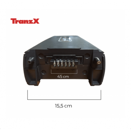 Batería de reacondicionamiento TRANZX BL-07 36V 11 Ah Negra