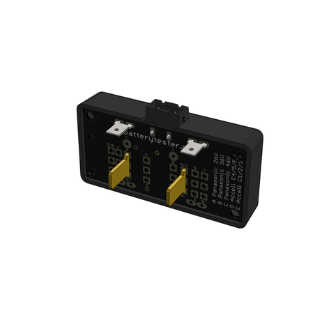 Battery Tester Cable AT00062: PANASONIC A 26V/36V adapter