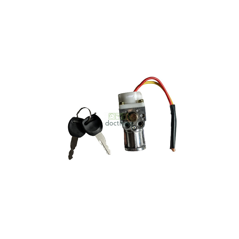 Barillet + clé pour batterie Silverfish