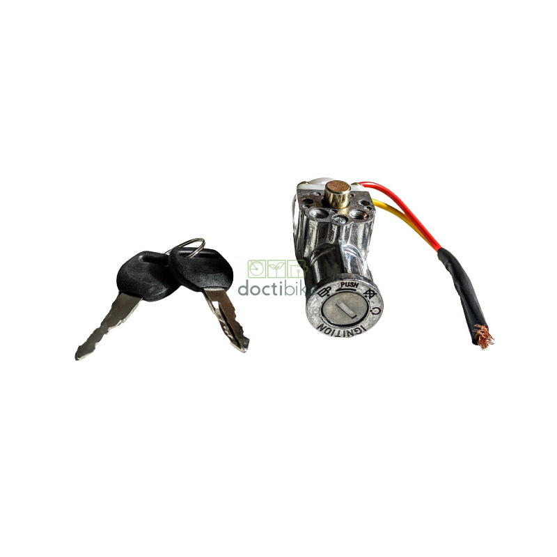 Barillet + clé pour batterie Silverfish