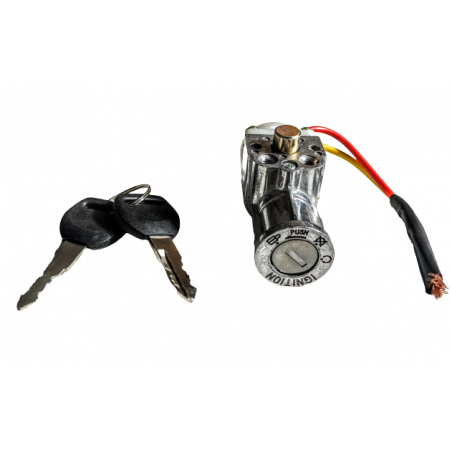 Schließzylinder + Schlüssel für Silverfish-Akku