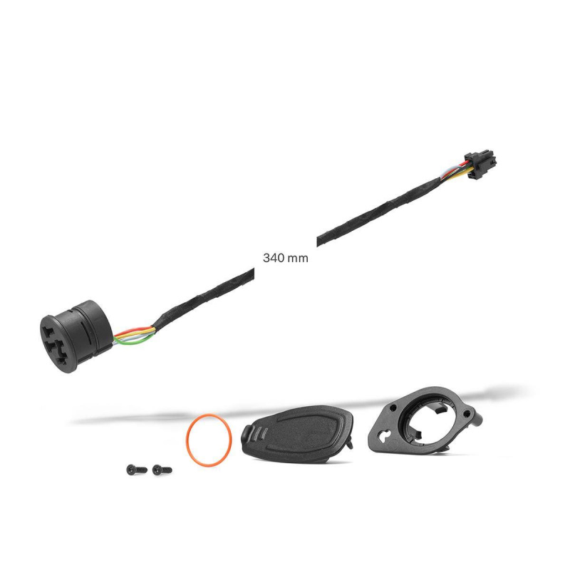 Battery charging socket kit Bosch Powertube340mm