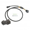 Câble en Y pour batterie PowerPack porte-bagages 750mm