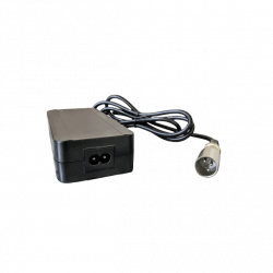 Chargeur Lithium Ion 36V2A pour batterie de vélo électrique- Embout XLR Mâle Chargeur Lithium Ion 36V2A pour batterie de vélo électrique- Embout XLR Mâle