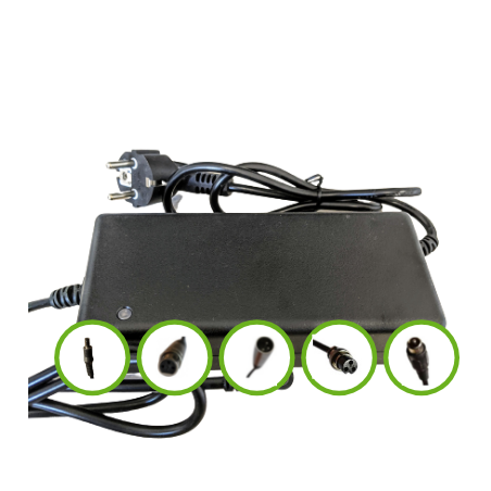 Lithium Ion 48V2A charger for electric bicycle battery - Modified tip