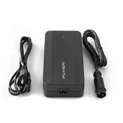 Ladegerät FLYER Smart Integrated Battery (SIB) 2.0 36 V 4.0 Ampere Rundstecker Ladegerät FLYER Smart Integrated Battery (SIB) 2.0 36 V 4.0 Ampere Rundstecker