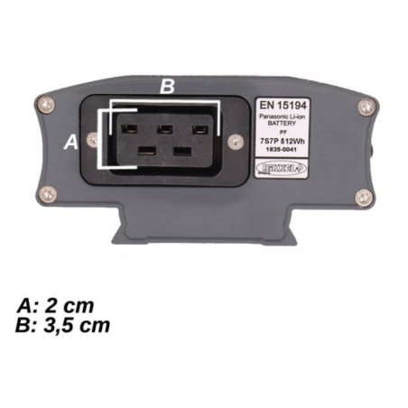 Batterie Bikkel iBee 20A Modèle T4 2013 520 Wh