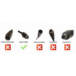 Cargador de iones de litio 48V2A para baterías de bicicletas eléctricas - Boquilla 18M3P Cargador de iones de litio 48V2A para baterías de bicicletas eléctricas - Boquilla 18M3P