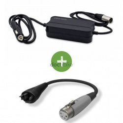 Chargeur de voiture batterie électrique 2A pour PowerPack 36V