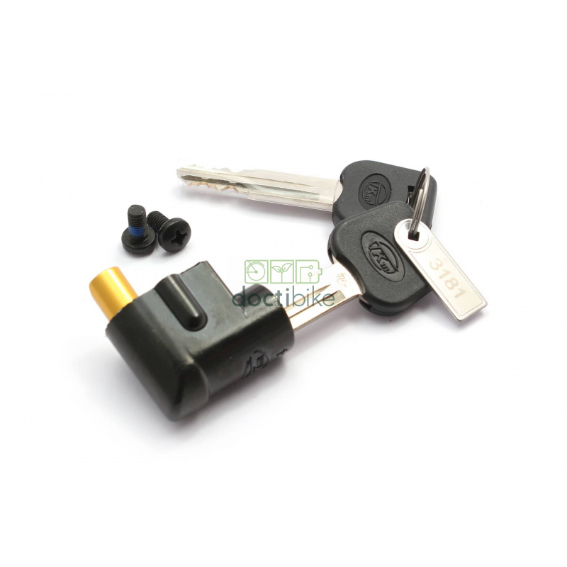 Serrure de batterie pytes Arcade x2 clefs LG70