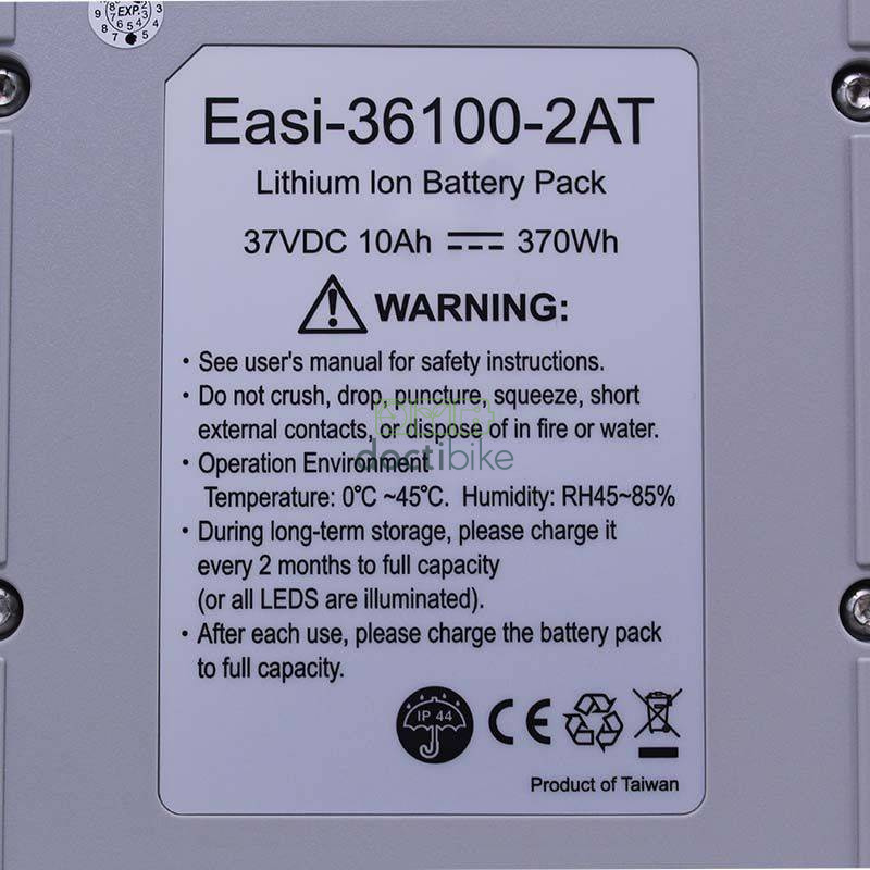 Babboe City-E Easi 36 370Wh cargo bike battery