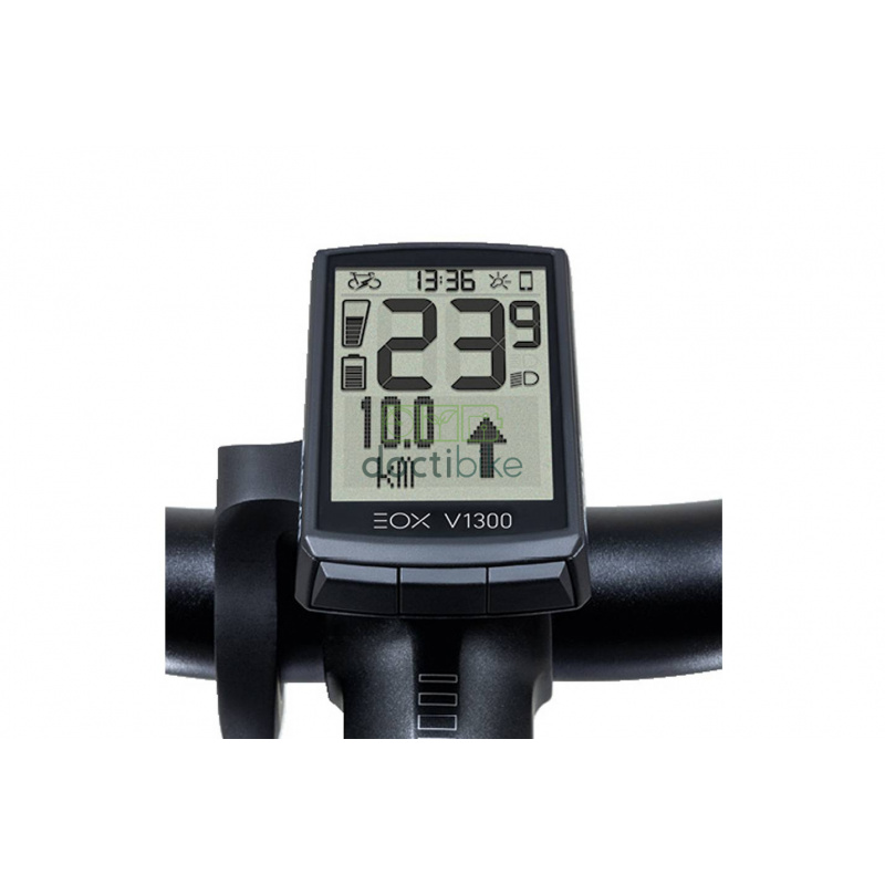 Display SIGMA EOX View 1300 noir sans câble pour moteur