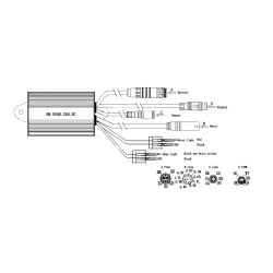 Controlador para Gitane Titan DT12 Bafang Controlador para Gitane Titan DT12 Bafang