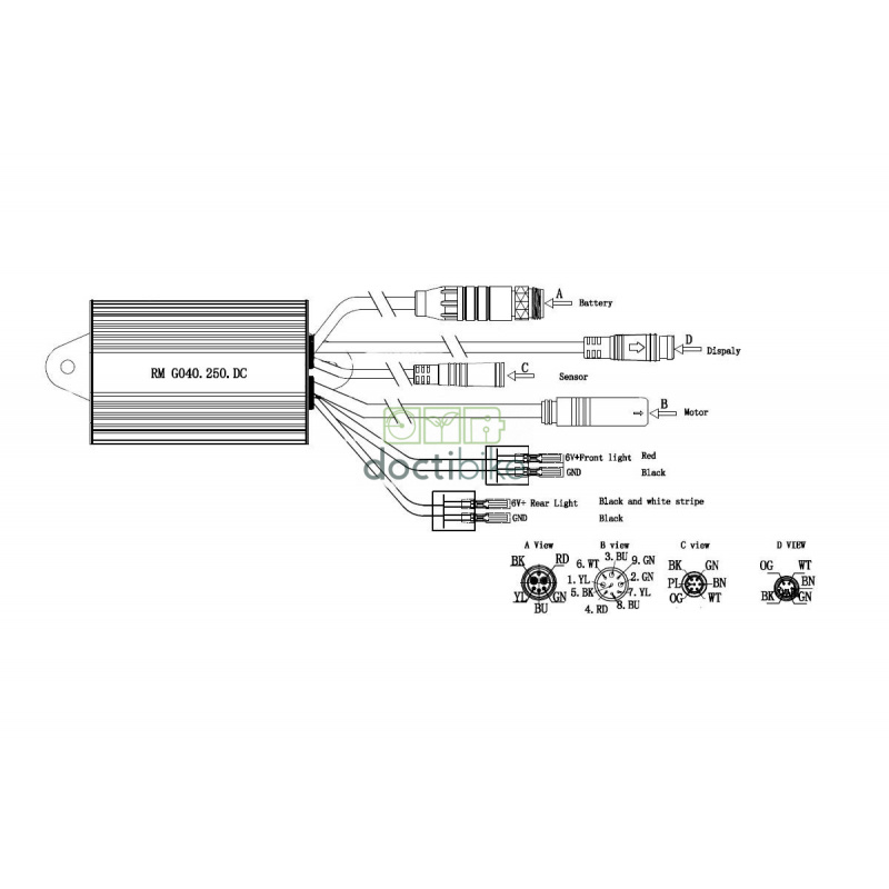 Controlador para Gitane Titan DT12 Bafang