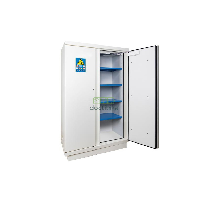 Armoire de sécurité anti-feu - Stockage des batteries lithium-ion (L)