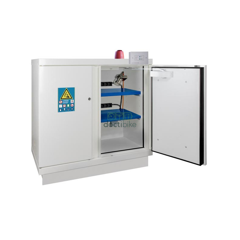 Armoire de sécurité anti-feu - Stockage et charge des batteries lithium-ion (S)