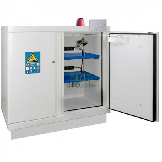 Armoire de sécurité anti-feu - Stockage et charge des batteries lithium-ion (S)