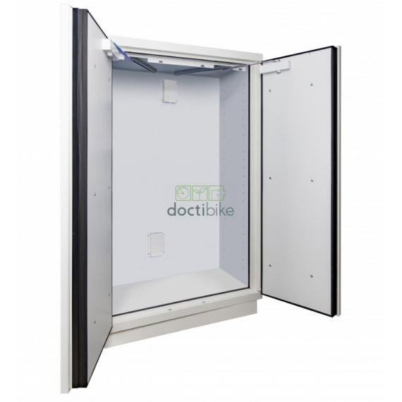 Structure armoire de sécurité (L) avec 2 portes hautes