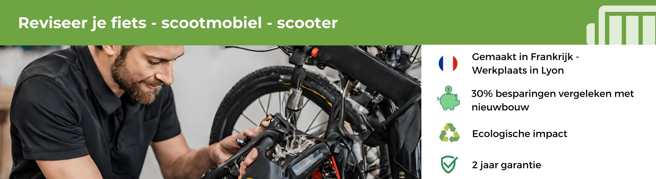 Reconditionnez votre batterie avec Doxtibike !