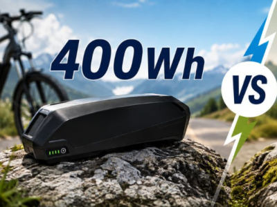 Batterie de vélo électrique 400 Wh ou 500 Wh : quelles différences ?